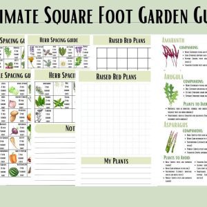 Picture of our Ultimate Square Foot garden Guide